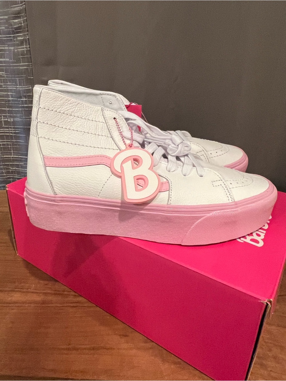 Barbie vans high top men’s size 10